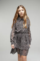 ABITO CAMICIA CON DOPPIA BALZA - Amiuni